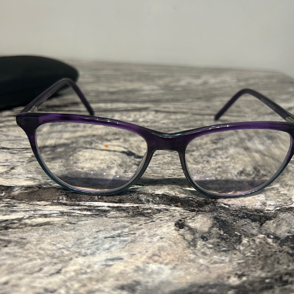 Purple Rectangular Glasses Lumio - image 1
